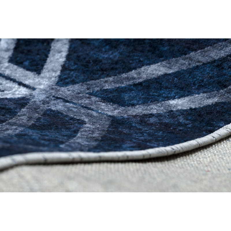 Roelof Geometric Area Rug, Rectangular 80 x 150cm