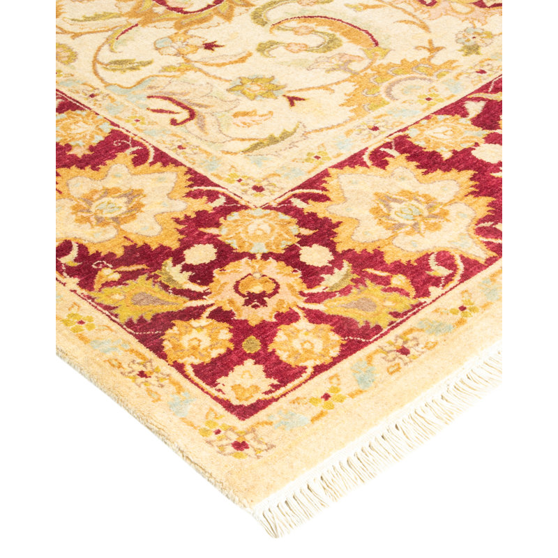 Classic One-of-a-Kind 4'6" x 7'4" Hand Knotted Area Rug