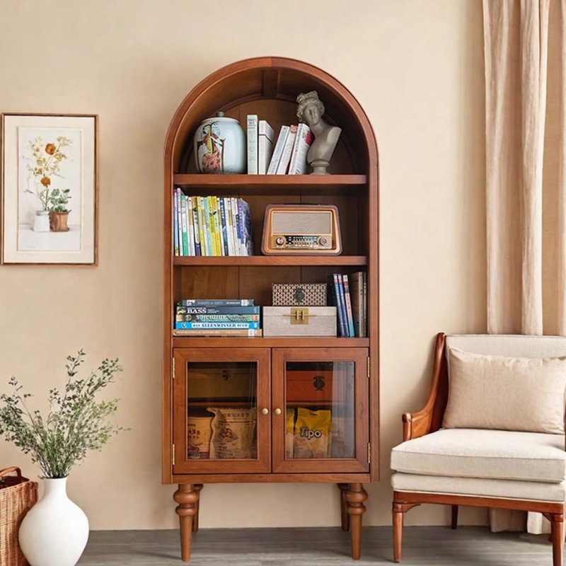 Vintage Arched Display Cabinet China Cabinet