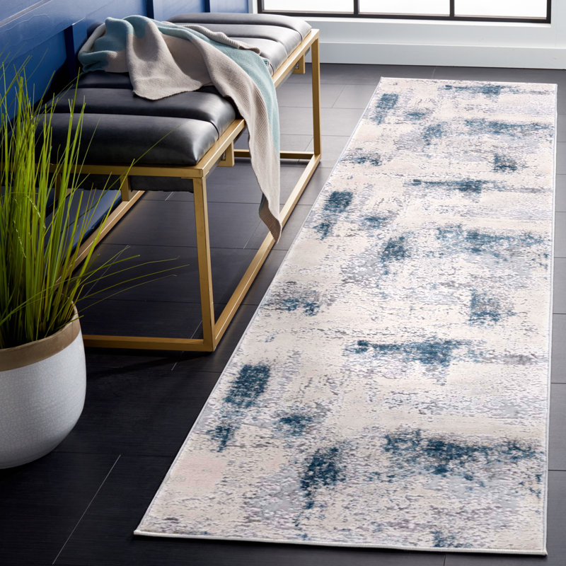 Kulig Performance Abstract Rug, Runner 2' x 8'