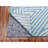 Velie One-of-a-Kind Rectangle 9'0" X 12'0" New Age Area Rug in Blue