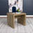 Brianna Mango Square Engineered Wood End Table