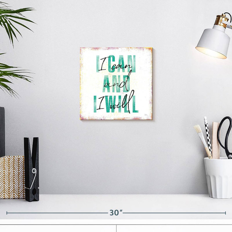 Tergel I Can And I Will, H 10 po x l 10 po