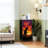 4 Drawer Dresser for Bedroom, Narrow Chest of Drawers, Wooden Top and Study Iron Frame 18"x37.5"-(WxH)