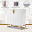 Armoire d'appoint 2 portes avec rangement