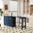 Kitchen Island With Extendable Dining Table 3 Drawers And 2 Doors Cabinet For Kitchen-998862695