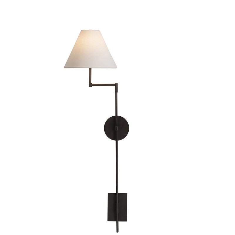 Alva Iron Swing Arm Sconce