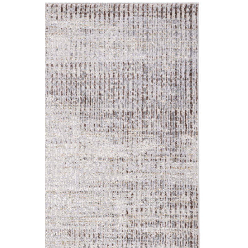 Tapis beige / gris clair Palma 320, Rectangle 2 pi 2 po x 3 pi 9 po