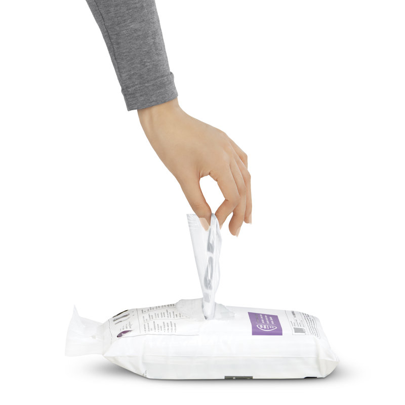 Simplehuman Code M Custom Fit Drawstring Trash Bags, White, 11.9, 100