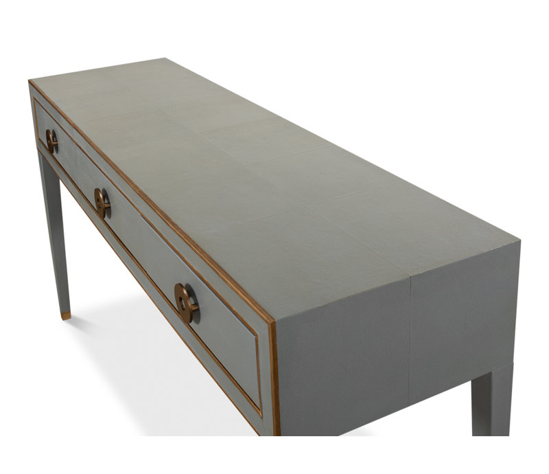 Shagreen 64'' W Solid Wood Console Table