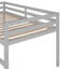 Lit mezzanine avec glissade, conception multifonctionnelle, lit simple-69074104