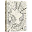 Circular City Architecture, dessin au trait, images de bureau, impression sur toile encadrée-133595207-133595213