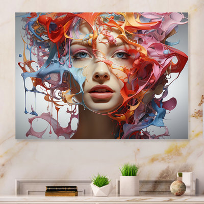 " Surrealism Fragmented Realities Portrait "