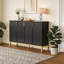 Buffet Modern, buffet de luxe 59 po avec 4 portes