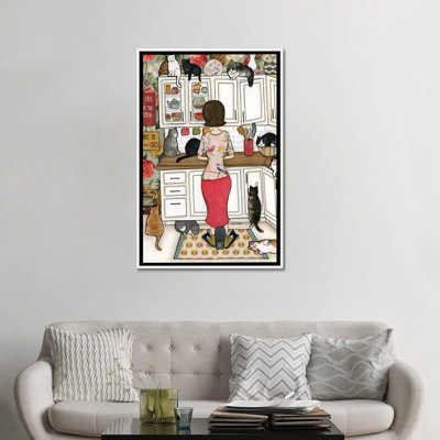 « Feed the Cats » par Jamie Morath-impression
