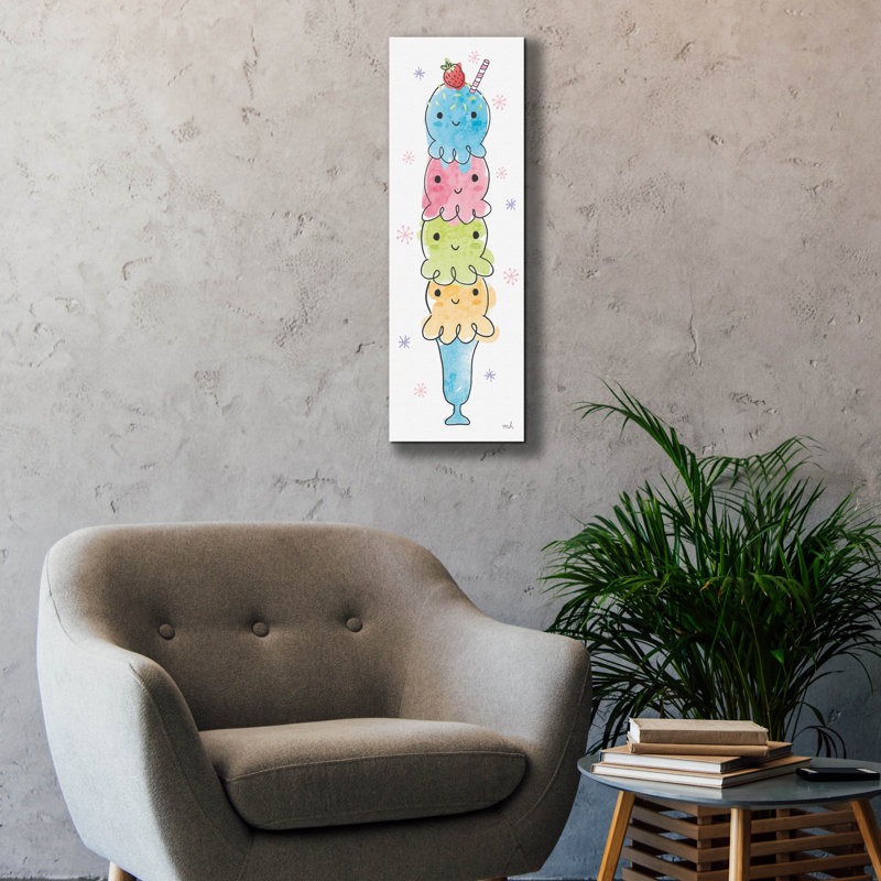 Toile «My traiter panneau 1» par Moira Hershey, 20 po x 60 po, H 36 po x l 12 po x P 0,75 po