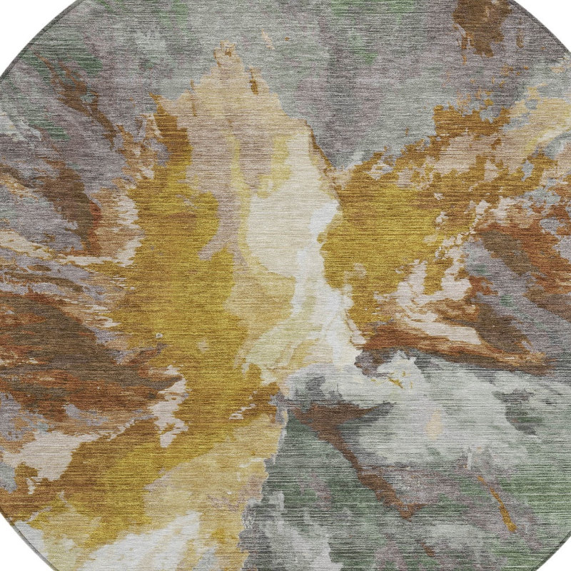 Tapis rond 8 po