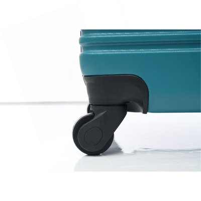 Valise Hardshell 4 pièces + valise à roulettes avec verrou TSA - Bagages légers de 16 po + 20 po + 24 po + 28 po