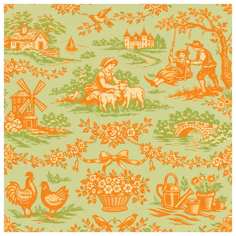 Édredon Pastoral, Twin Extra Long
