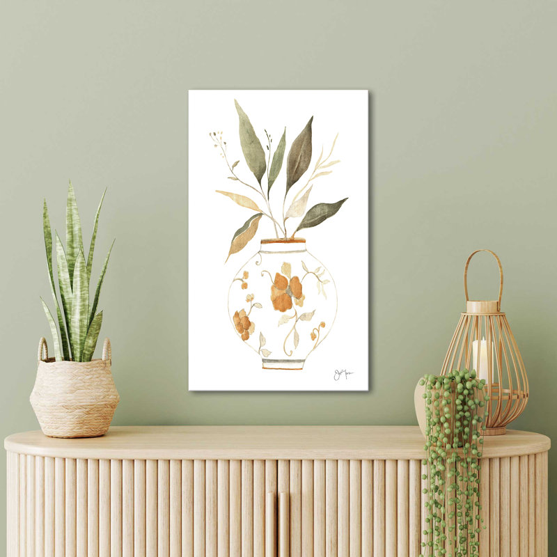 "Neutral Floral II" par Tava Studios, reproduction sur toile