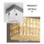 Lustre en cristal 59 po de longueur-120423655