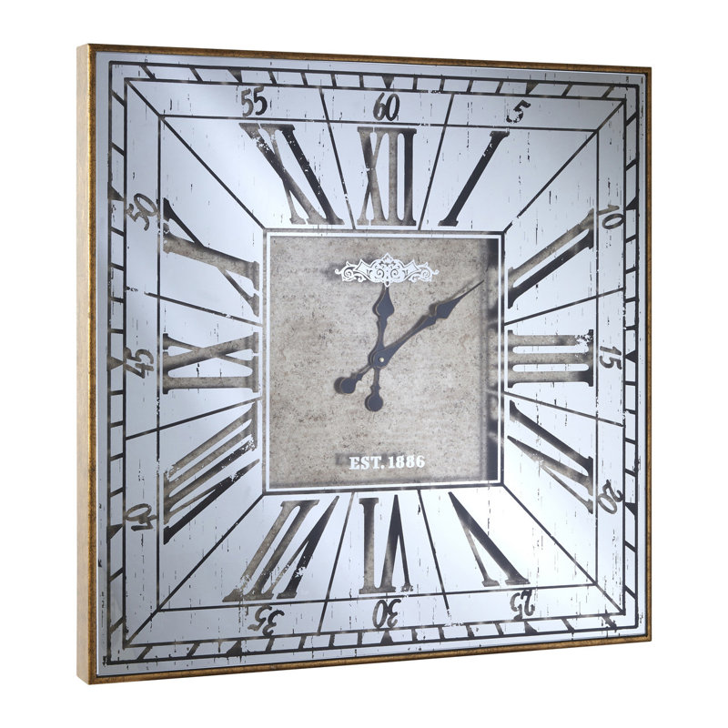 Bertrad Wood Wall Clock