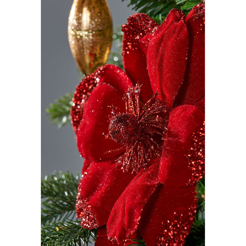 Fabric Magnolia Arrangement