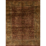 Sanctuary Collection One-of-a-Kind 7.11 X 10.8 Hand Knotted Area Rug