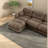 Compression Cozy Chenille Sectionals, Modern 3 Seat L Shape Home Sofa
