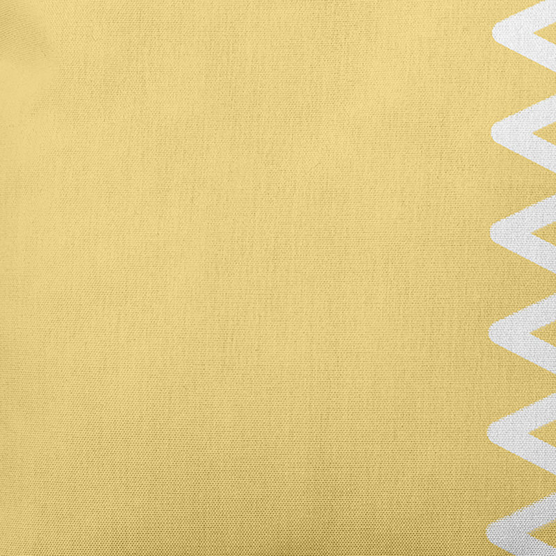 Coastal Calm Square Pillow Cover & Insert, Yellow, 20" H x 20" W