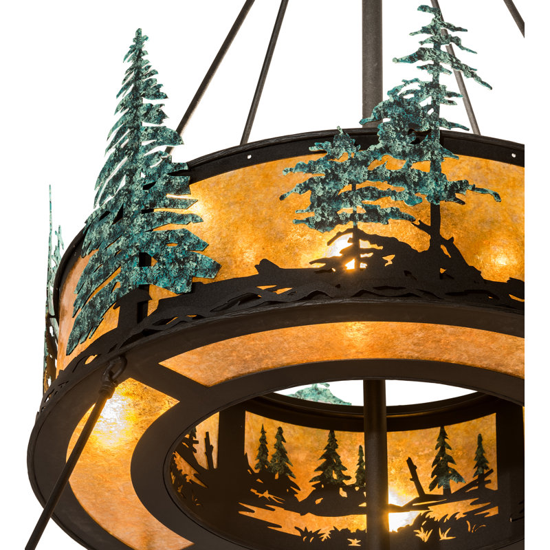 Rustic Lodge Chandelier