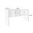 62.99" Brown Rectangular Solid Wood Console Table