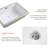 Undermount Rectangular Ceramic Sink