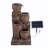 Jalijah 30.71" 4-Tier Solar Water Fountain with LED Lights-1075675439