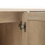Buffet décoratif 4 portes avec tablette réglable pour le vestibule et le salon