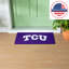 Tapis polychrome en PVC, 16 po x 28 po, Texas Christian University