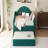 Twin Size Tufted Upholstered Daybed with Trundle ,Velvet Sofabed with USB&Type-C Charging Ports,No Box-spring Needed,Green-1639102217