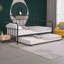 Full Size Metal Daybed with Trundle - Industrial Pipe Design - Mattress Ready-700416502