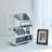 17.38'' H x 13.5'' W Plastic Jewelry Display Case