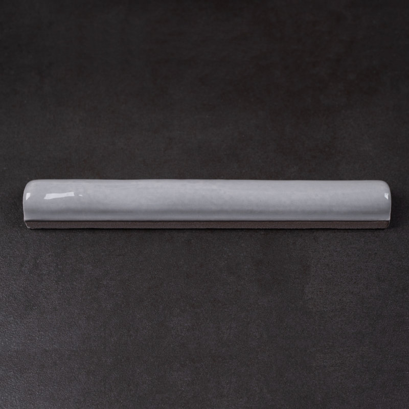 Carreau de doublure en céramique 1 po x 6 po New Country, Gris Ceniza