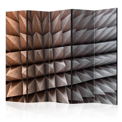 Bellow 172cm H Solid Wood Folding Room Divider