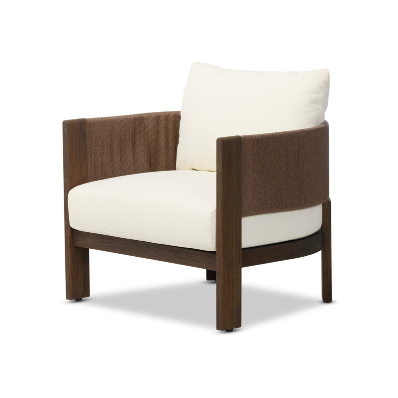 Delancy Outdoor Chair-Arashi Salt, Stained Saddle Brown, Arashi Salt