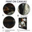 Blanc, noir, microscopique, laboratoire scientifique III - Laboratoires, art mural, salon-106124461-135287891