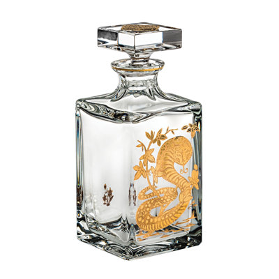 Golden 27.05oz. Whiskey Decanter