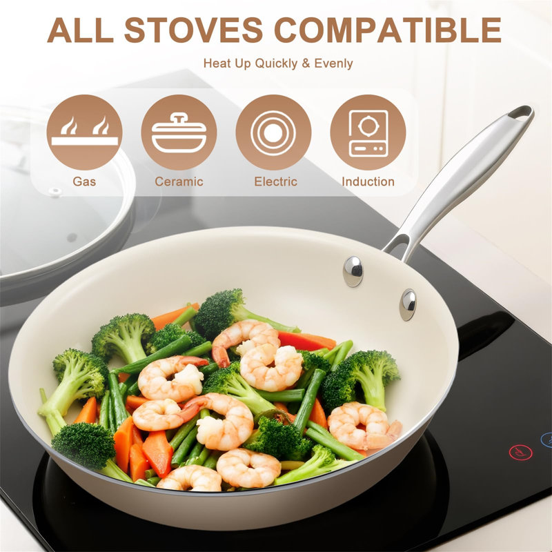 2 - Piece Non-Stick Aluminum Cookware Set