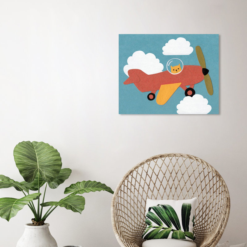 Art sur toile aerocat Edmondson, H 24 po x l 28 po x P 1,5 po