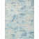 Mineral Abstract Area Rug in Blue