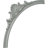 Shell Ceiling Ring Kit-88036063-88036065