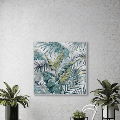 «Blissful», reproduction encadrée sur toile