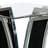 Maysa Glass Pedestal End Table-465683037